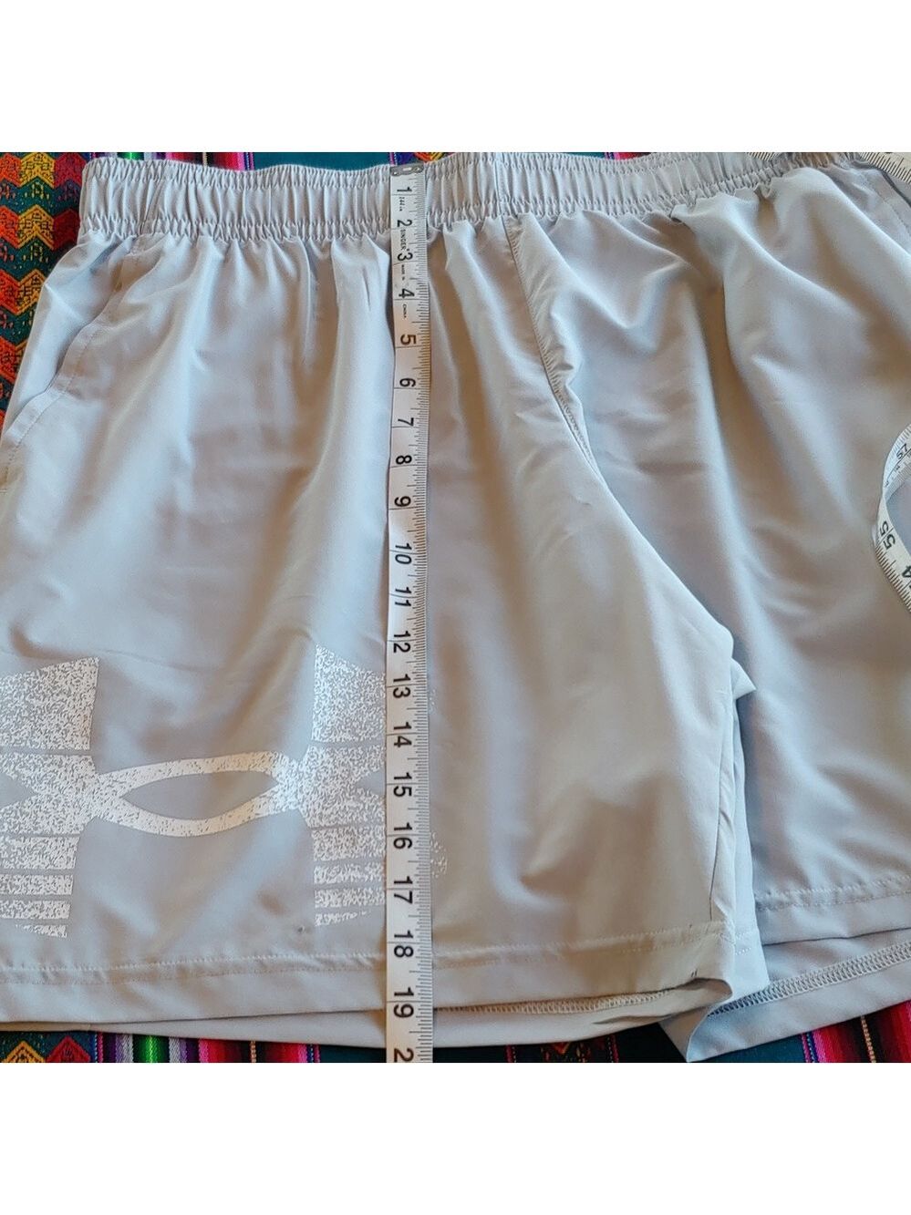 Under Armour Men's Athletic Graphic Shorts Light Grey size XL NWT - Picture 10 of 16